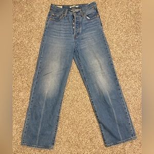 Vintage ribcage straight leg jeans